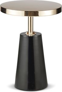 Esmalte Fineshed, superventas, decoración de lujo para el hogar, mesa lateral y mesa de centro, diseño de lujo, mesa auxiliar superior con acabado dorado - Product Image 3