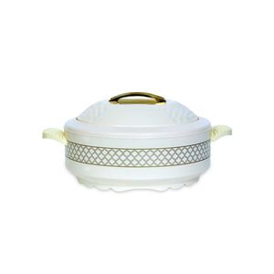 Majestic Shine Luxury Insulated Food Warmer Grande Capacité Noir & Or, Plat de Service Isotherme avec Couvercle pour la Maison et la Restauration - Product Image 2