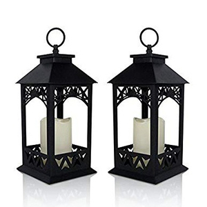 Wholesale Metal Home <b>Ornaments</b> Nordic European Style Luxury Metal Candle Holder Hanging Lanterns - Product Image 4