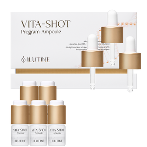 Ampoule éclaircissante, vitamine C stabilisée, acide hyaluronique pour une peau anti-âge, teint clair, soin de la peau léger K-Beauty, 4 semaines - Product Image 1