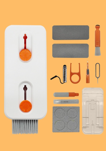 Kit de nettoyage pour clavier d'ordinateur portable 11 en 1, kit de nettoyage électronique pour iPhone, brosse pour téléphone portable, outil pour <span class=keywords><strong>Airpods</strong></span>, tablette, ordinateur - Product Image 4