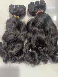 Peluca con malla frontal completa HD suelta onda profunda birmana rizado indio 360 cierre crudo virgen negro extensiones de cabello humano ondulado para mujer - Product Image 6