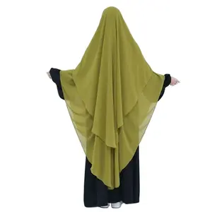 Новая модель пакистанской Абайи в этническом стиле, традиционная абайя с шарфом, оптовая продажа, открытое мусульманское платье для женщин