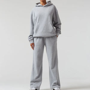 Survêtement unisexe de haute qualité 2025 pour femmes, streetwear, impression de logo personnalisée disponible, survêtement surdimensionné pour femmes - Product Image 6