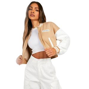 Chaqueta universitaria para hombre y mujer de estilo callejero 2024, bombardero de invierno con capucha de tela duradera, Letterman no tejido de alta calidad - Product Image 1