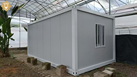 Maison conteneur détachable de 20 pieds à assemblage rapide – Maison conteneur de luxe en acier avec panneaux sandwich pour appartements, hôtels et extérieur