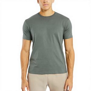 เสื้อยืดออกกำลังกายผู้ชาย เนื้อผ้าระบายอากาศขั้นสูง รองรับการออกกำลังกายได้ดีเยี่ยม สวมใส่สบายเป็นพิเศษ รับผลิตแบบ OEM ODM เสื้อยืดผู้ชาย - Product Image 1