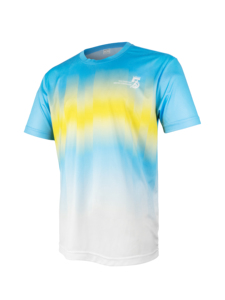 Camiseta de Running para Maratón con Logotipo Personalizado, Tela de Malla Transpirable Anti-UV, Poliéster Ligero, Impresión por Transferencia Térmica, OEM/ODM - Product Image 3