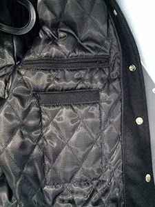 Veste universitaire en satin pour homme, sur mesure, avec une finition soyeuse et douce, doublure chaude et design athlétique classique et tendance - Product Image 5
