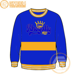 Sudadera de lana de algodón Sigma Gamma Rho personalizada de alta calidad, Jersey bordado, chaqueta para mujer, ropa griega, estilo de hermandad - Product Image 5