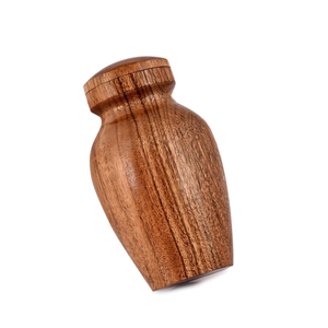 Mini urnas de madera de acacia natural más vendidas para cenizas humanas, urnas para mascotas de recuerdo, venta al por mayor de la fábrica de Vietnam - Product Image 2