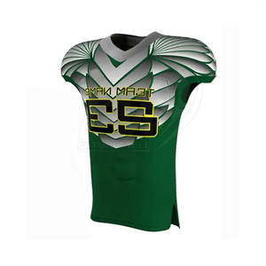 Uniformes de fútbol americano de alta calidad, diseños personalizados, impresión sublimada, secado rápido, transpirable, uniforme de fútbol americano - Product Image 2