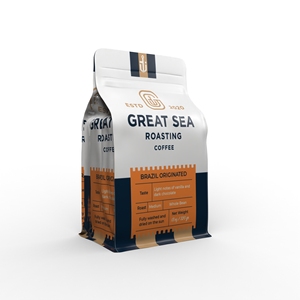 <span class=keywords><strong>Bolsa</strong></span> de Café Compuesta con Fondo Cuadrado de 100g 250g 500g 340g 1kg con Cierre en Forma de T y Válvula, <span class=keywords><strong>Bolsa</strong></span> de Papel de Aluminio - Product Image 5