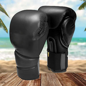 Gants de boxe légers et ajustables DECENT FIGHT WEARS, équipement d'entraînement respirant en PU - Product Image 2