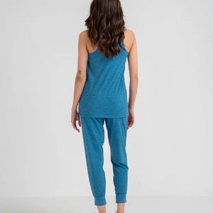 เสื้อกล้าม100% ผ้าฝ้ายระบายอากาศแห้งเร็วสำหรับผู้หญิงเสื้อกล้ามแขนกุดสำหรับใส่ไปยิมเสื้อแห้งเร็วใหม่ - Product Image 4