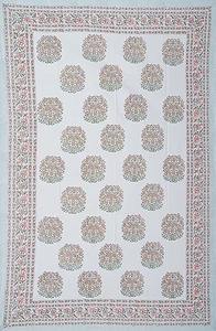 Mantel de algodón con diseño Floral ecológico, lavable a máquina, cubierta decorativa para mesa del hogar para fiesta de boda - Product Image 3