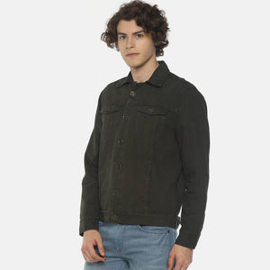 Vente chaude hommes veste d'hiver de haute qualité respirant décontracté Streetwear confortable Denim tendances avec broderie décoration - Product Image 5