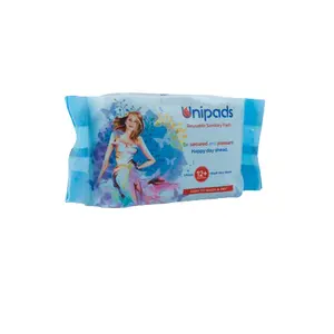 Wholesale Suppliers ECO Friendly Reusable Washable Sanitary Cloth Pads with High Absorbent By Indian Manufacturer