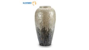 Producto superior caliente Diseño moderno Capiz Mother of Pearl Cilindro Jarrón Buen precio Venta al por mayor Decoración de mesa Vajilla Mesa de comida - Product Image 2