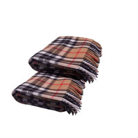 Nouvelle arrivée 2026 : Couverture en laine tartan douce, élégante et abordable pour un confort douillet