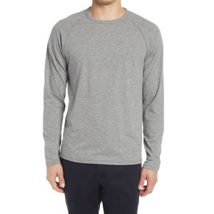 T-shirt personnalisé de haute qualité à manches longues 100 coton, T-shirt sérigraphié à manches longues - Product Image 1