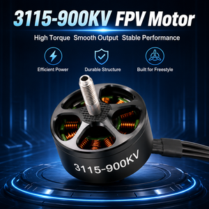 มอเตอร์ไร้แปรงถ่าน FPV 3115 900KV แรงบิดสูง ระยะไกล สำหรับโดรน UAV แข่ง FPV ฟรีสไตล์ - Product Image 2