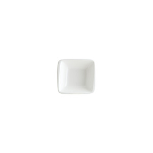 Moove Square <b>Mini</b> Porcelain Sauce Bowl 8x8.5 cm for Food Serving - Product Image 1