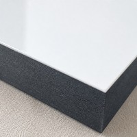 Bingkai Foto MDF Sublimasi Persegi Panjang Bersertifikat REACH EN71 4x6 inci 12mm Putih Mengkilap Logo Kustom Heat Press MDFSUB