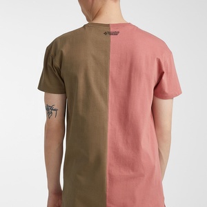 Camisetas transpirables para hombre, 100% de algodón, logotipo privado personalizado, Ringer, ropa de gimnasio, apariencia deportiva, ropa informal, camisetas para hombre - Product Image 4