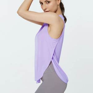 Camiseta sin mangas con logotipo personalizado para mujer, camiseta sin mangas para gimnasio, camiseta sin mangas duradera Lisa para mujer, camiseta sin mangas de secado rápido a la venta - Product Image 6