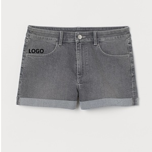Venta al por mayor de moda de diseño personalizado de las mujeres pantalones cortos de mezclilla de verano al aire libre Casual Yoga pantalones cortos de mezclilla - Product Image 2