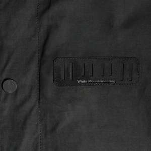 Blouson Coach Blanc Imprimé Logo [WM1873204] Réversible en Toile Imperméable avec Fermeture Éclair XS pour l'Automne et l'Alpinisme - Product Image 3