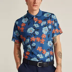 Chemises et vestes de golf classiques pour hommes mélangeant le style avec la fonctionnalité Vestes et chemises de golf pour hommes de haute qualité - Product Image 5