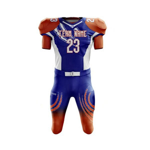 Service OEM, uniforme de football américain de haute qualité, 100% polyester, respirant, séchage rapide, uniforme de football américain - Product Image 2