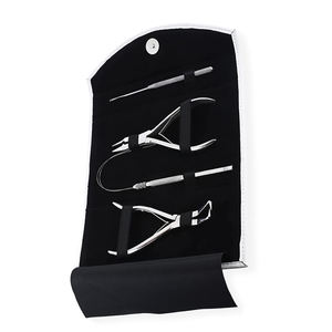 Kit de herramientas de extensión de cabello hecho profesionalmente, alicates profesionales para uso en extensiones de cabello con logotipo personalizado - Product Image 3