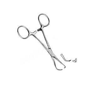 Fórceps de abrazadera de toalla médica de alta calidad, mango de bloqueo curvo de 4,5 ", instrumentos quirúrgicos, fórceps de arteria Dental personalizados - Product Image 5