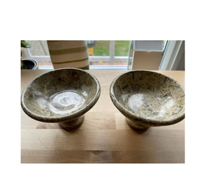 Bol à salade de fruits rond en marbre de meilleure qualité, utilisation de bureau, taille personnalisée à un prix raisonnable - Product Image 2