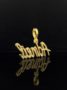 Colgante Hip Hop Personalizado de Acero Inoxidable con Diamantes de Imitación, Marca Ice Legacy, con Acabado Plateado, Unisex para Hombre - Product Image 3