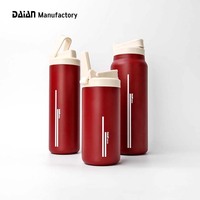 Flacon à vide en acier inoxydable personnalisé de 18oz/30oz gobelet isolé avec couvercle pour le sport et l'extérieur