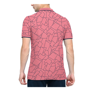 เสื้อโปโลสำหรับผู้ชายเสื้อออกกำลังกายเข้ารูปพิมพ์ลายออกแบบได้ตามต้องการ - Product Image 2