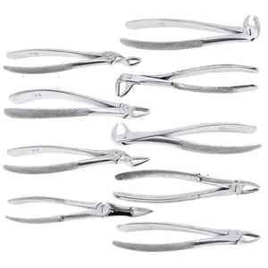 High Quality Steel Manual Tooth Extraction Forceps Set <b>Surgical</b> <b>Dental</b> <b>Instruments</b> Kit CE Certified Class I 2-Year <b>Surgical</b> - Product Image 6