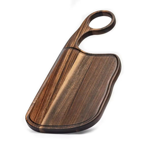 Plateau de service en bois naturel à vendre par les exportateurs indiens Plateau en bois de haute qualité avec forme antique - Product Image 4