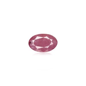 Pierre précieuse naturelle de haute qualité, péridot rose, pierre brute, 5,37 carats, 8 mm, facettée, grenat rouge/jaune - Product Image 1