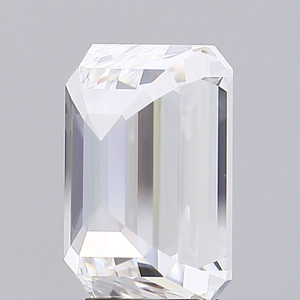 Rising <b>Diamond</b> 5.75 Ct Emerald Cut Lab Grown <b>Diamond</b> F Color VVS2 Clarity Laser <b>Drilled</b> IGI Certified for Jewelry Making - Product Image 3
