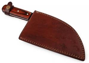 มีดปังตอเหล็กดามัสกัส 89 ชั้น ขนาด 7 นิ้ว ด้ามไม้ไอรอนวูด VG10 มีดปังตอเหล็กดามัสกัส - Product Image 5