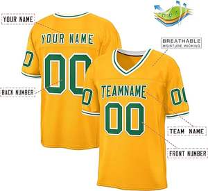 Uniforme Deportivo de Fútbol Americano Unisex, Cómodo, de Secado Rápido, Transpirable, Antibacteriano, Talla Grande, Hecho en Pakistán - Product Image 5