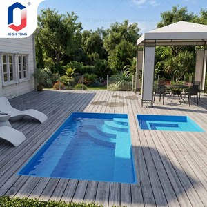 Piscina Modular Prefabricada con Brasero, Piscina Portátil de Fibra de Vidrio - Product Image 6