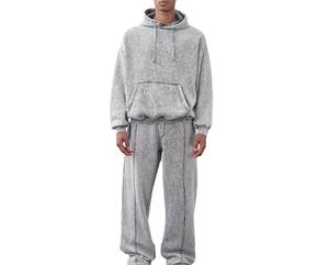 Chándal Informal Transpirable de Algodón para Hombre, Lavado Ácido, Totalmente Personalizado, Nueva Moda, Venta Caliente, Alta Calidad, Precio Económico - Product Image 1