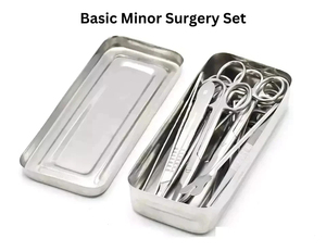 Ensemble de 13 instruments chirurgicaux mineurs avec étui de stérilisation et de rangement, kit d'outils médicaux en acier inoxydable pour chirurgie osseuse CE - Product Image 3