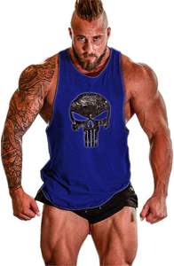 Camiseta sin Mangas Informal de Algodón Transpirable con Estampado Personalizado para Hombre, Secado Rápido, para Correr, Fabricada en Pakistán 2026 - Product Image 3